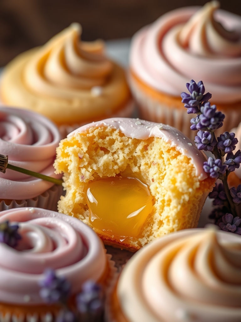 Lavender Honey Cupcakes ingredients 1