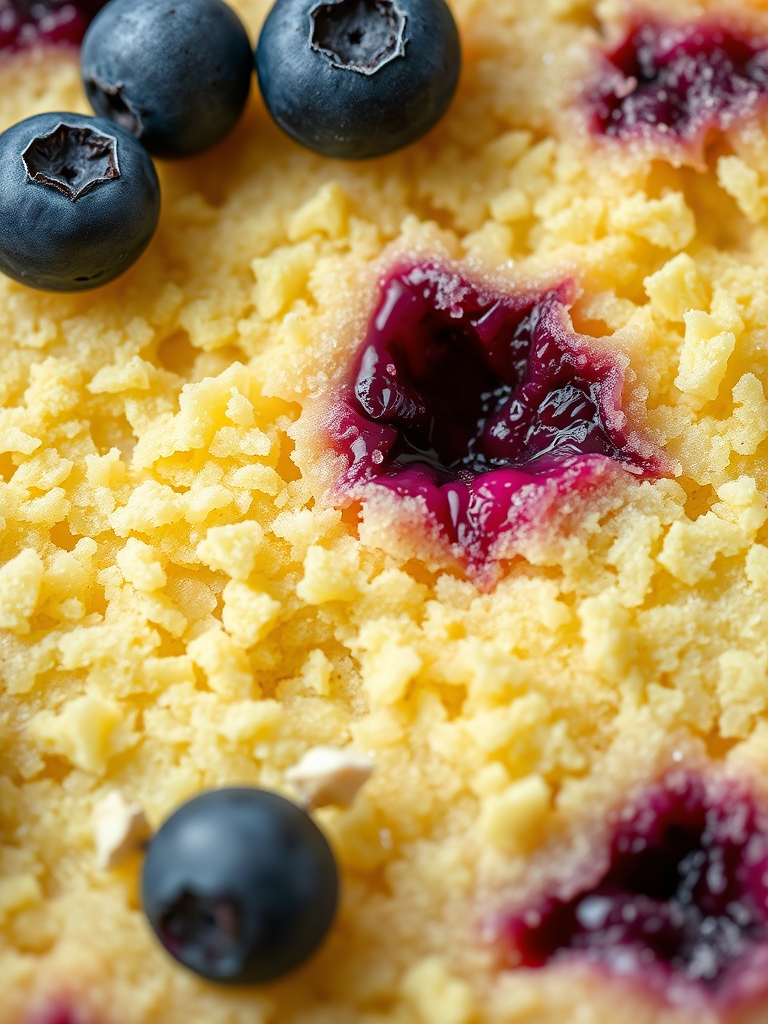 Lemon Blueberry Bundt Cake ingredients 1