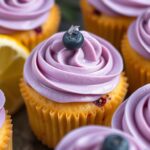 Lemon Cupcakes with Blueberry Buttercreamingredients