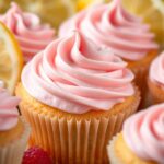 Lemon Cupcakes with Raspberry Buttercream Frostingingredients