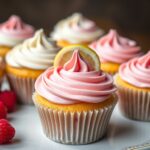 Lemon Cupcakes with Raspberry Buttercream Frostingingredients