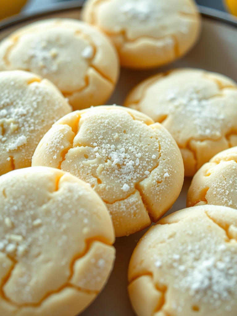 Lemon Sugar Cookies Recipe