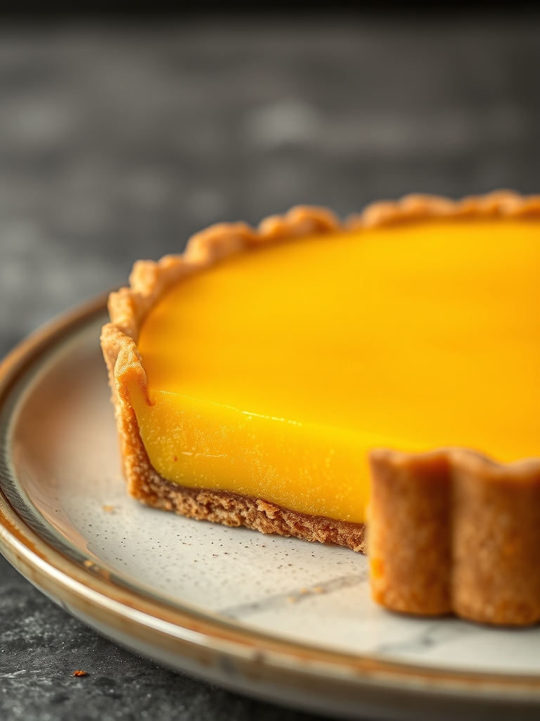 Mango Curd Tart Recipe