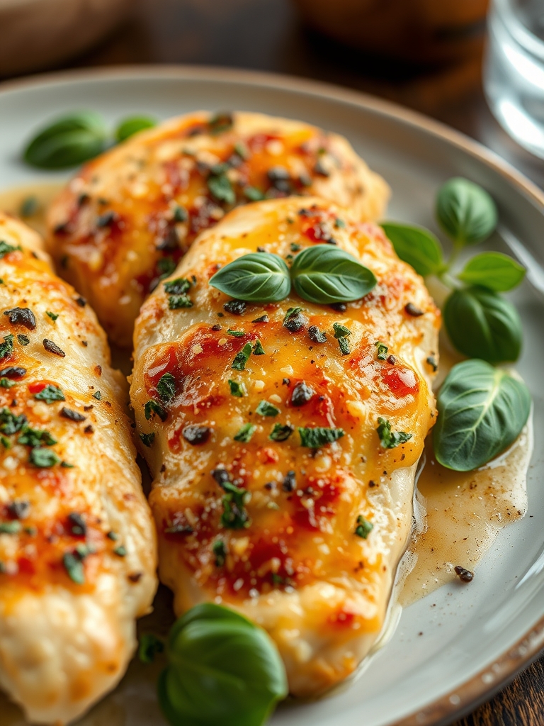 Parmesan-Basil Chicken Cutlets for Savory Dinner Delight