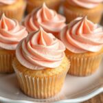 Peach Bellini Cupcakes