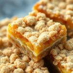 Peaches and Cream Crumble Barsingredients