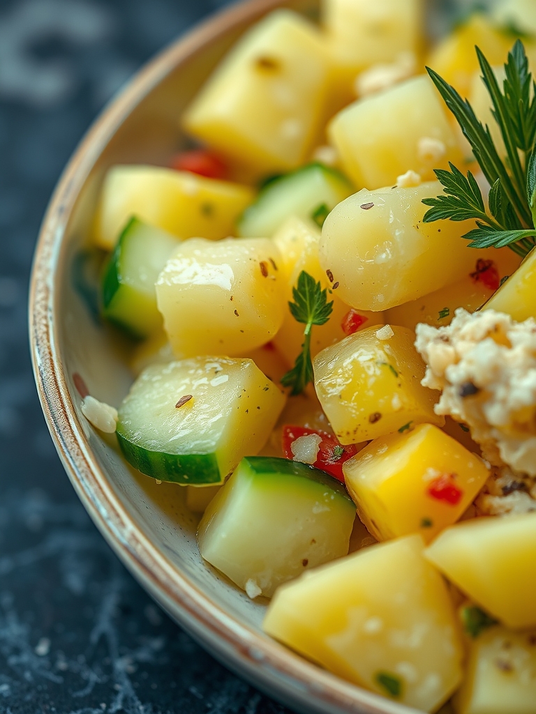 Pineapple Cucumber Salad