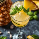 Pineapple and Basil Smash Cocktail Recipeingredients