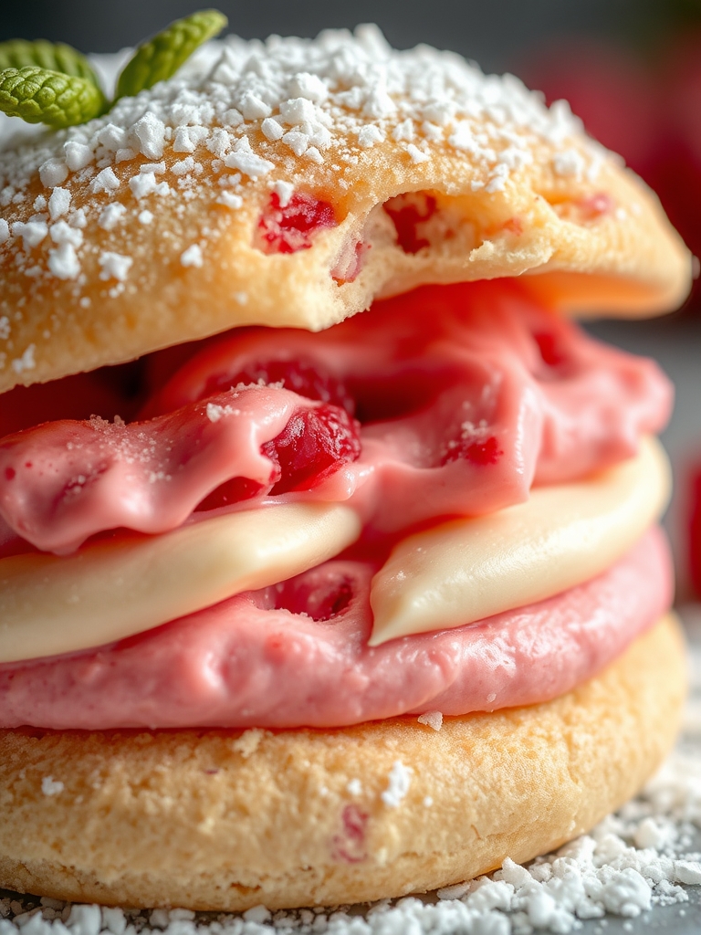 Raspberry Cream Napoleons ingredients 2