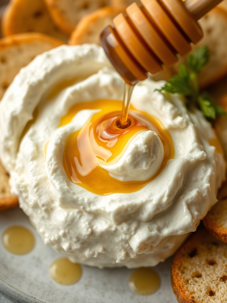 Ricotta Dip with Hot Honey