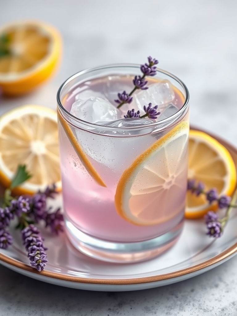 Sparkling Lavender Lemonade