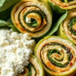Spinach and Feta Pinwheels (gluten-free)ingredients