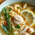 Spring Lemon Chicken Orzo Soup Recipeingredients