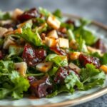 Spring Mix Salad with Balsamic Honey Dressing