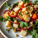 Spring Root Vegetable Salad with Pistachio Vinaigrette