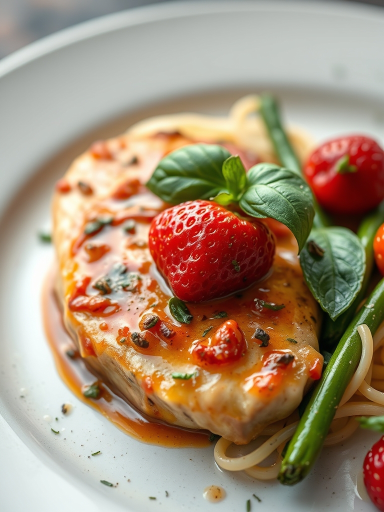 Strawberry Basil Chicken
