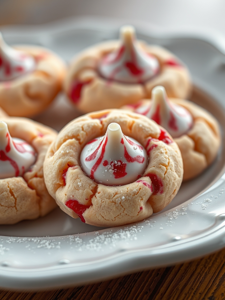 Strawberry Kiss Cookies