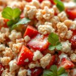 Sweet & Savory Strawberry Crunch Saladingredients