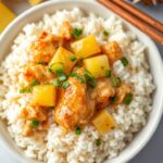 Sweet and Savory Pineapple Chicken and Rice Recipeingredients