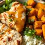 Tasty Maple Dijon Chicken & Sweet Potato Bowlsingredients