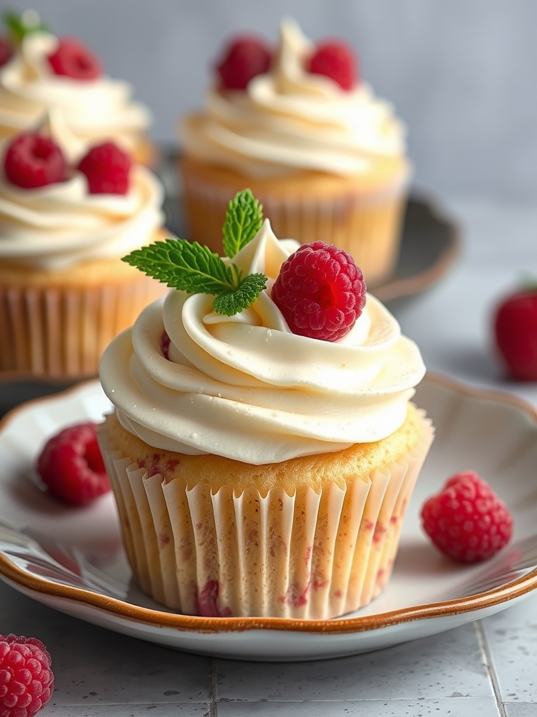 The Best White Chocolate Raspberry Cupcakes