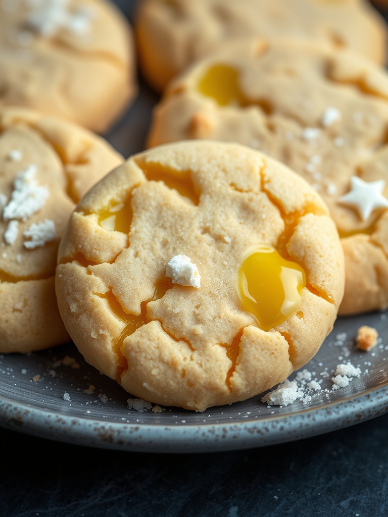 Vegan Lemon Curd Shortbread Cookies ingredients 1