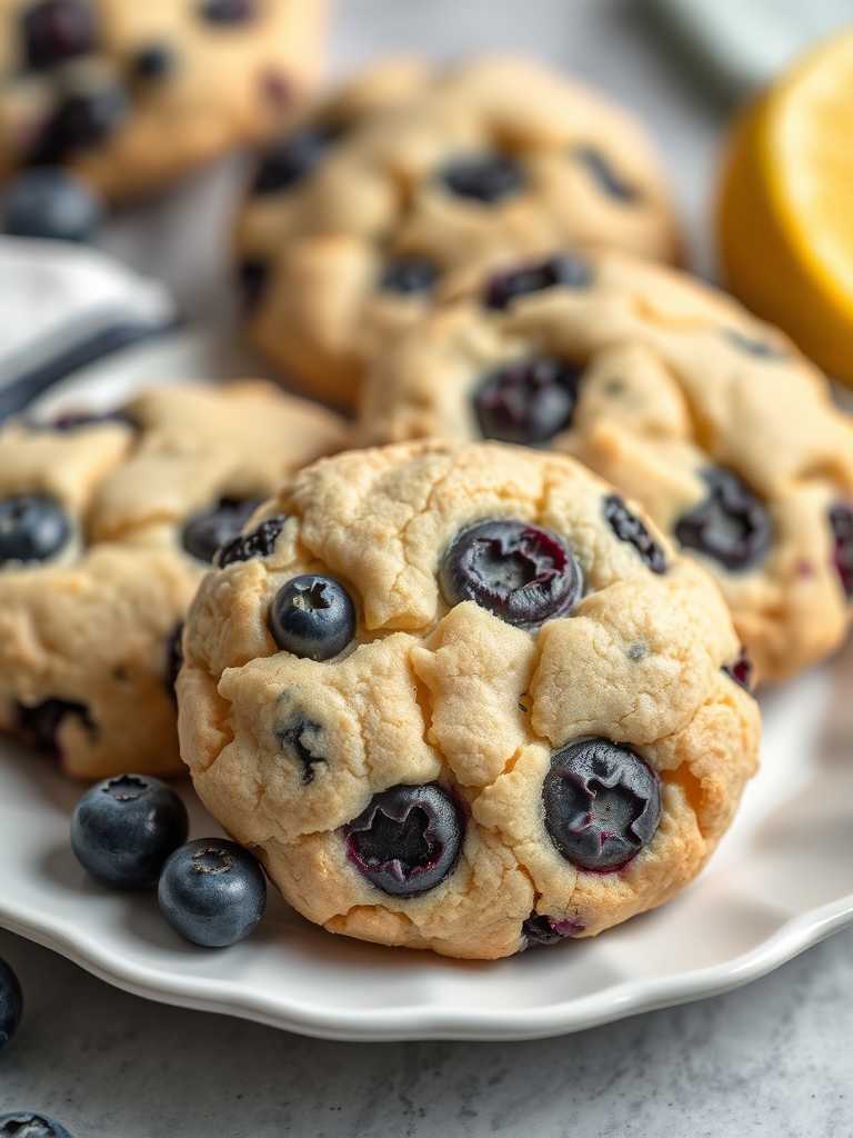 blueberry lemon cookies