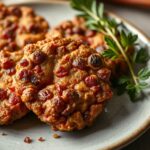Baked Rhubarb Fritters