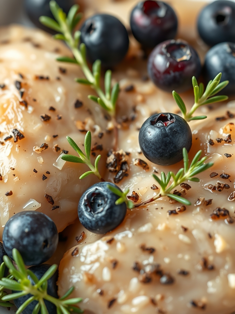 Ingredients for Best-Ever Blueberry Thyme Chicken