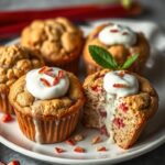Best Rhubarb Muffins with Yogurt