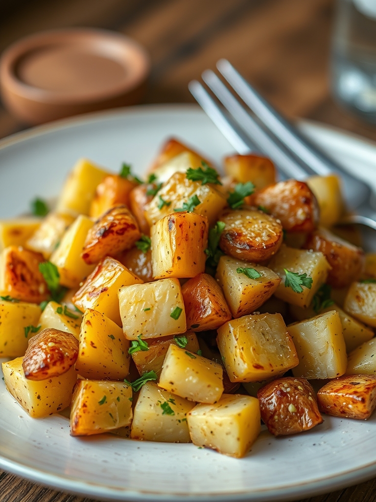 Best Roasted Potato Salad