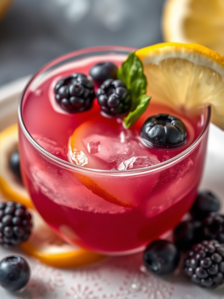 Blueberry Lemon Sangria