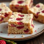 Buttery Rhubarb Shortbread Bars