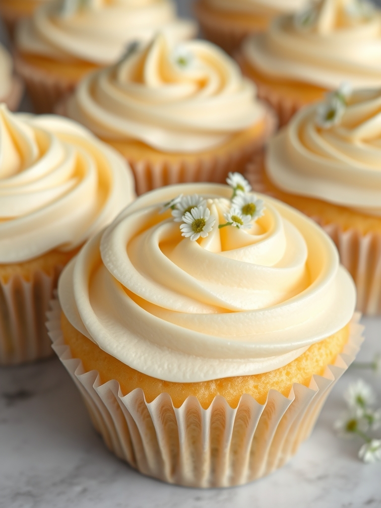 Chamomile Cupcakes Ingredients
