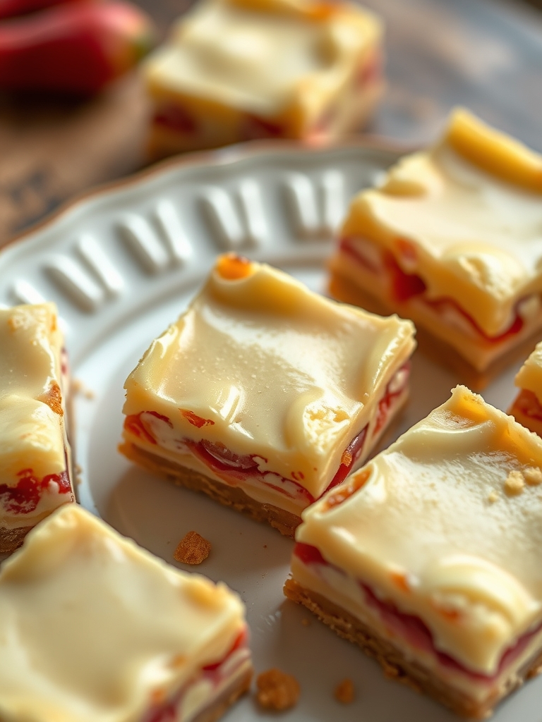 Classic Rhubarb Custard Bars
