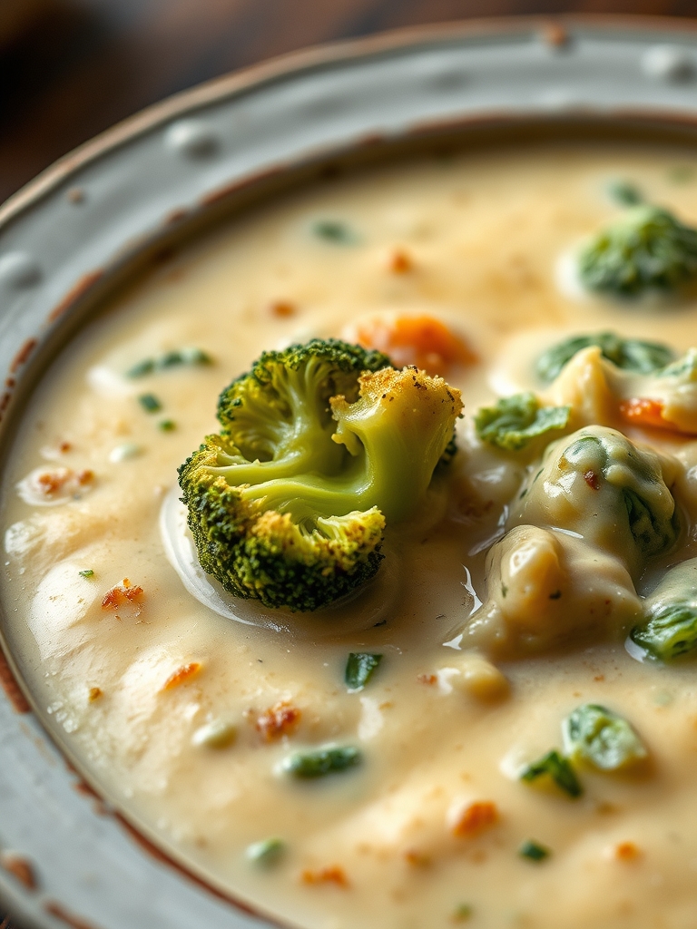 Creamy Broccoli Cheese Soup