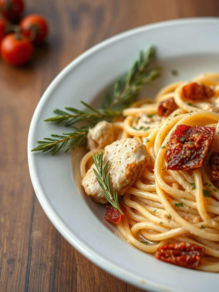 Welcome To SLOWCROCKPOT 3 Creamy Sun-Dried Tomato Chicken Pasta
