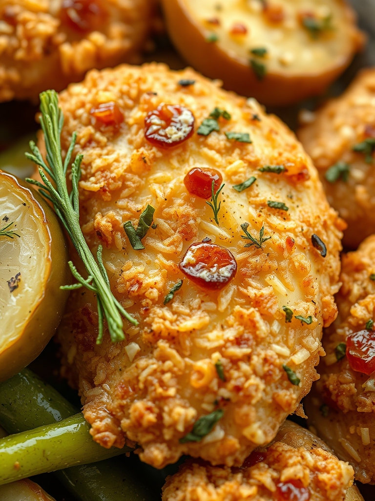 Crispy Dill Pickle Parmesan Chicken ingredients