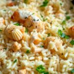 Dump and Bake Chicken Tzatziki Rice Recipe Easy One Pan Dinner ingredients