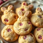 Easter Lemon Raspberry Cookies