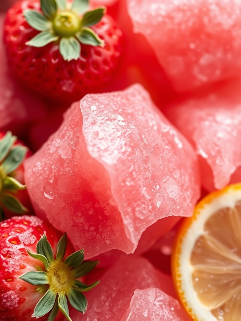 Easy Frozen Strawberry Lemonade ingredients