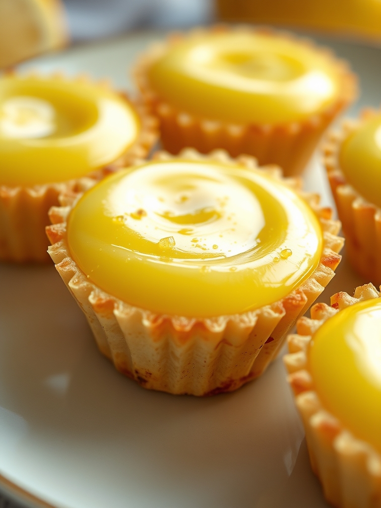 Easy Lemon Curd Tartlets