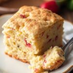 Easy Rhubarb Cake with Cake Mix Recipe