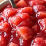 Easy Strawberry Rhubarb Applesauce