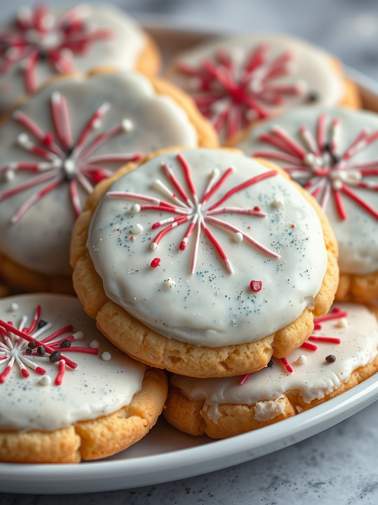 Fireworks Cookies and Cream Cookies