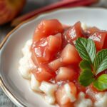 Flavorful Rhubarb Applesauce
