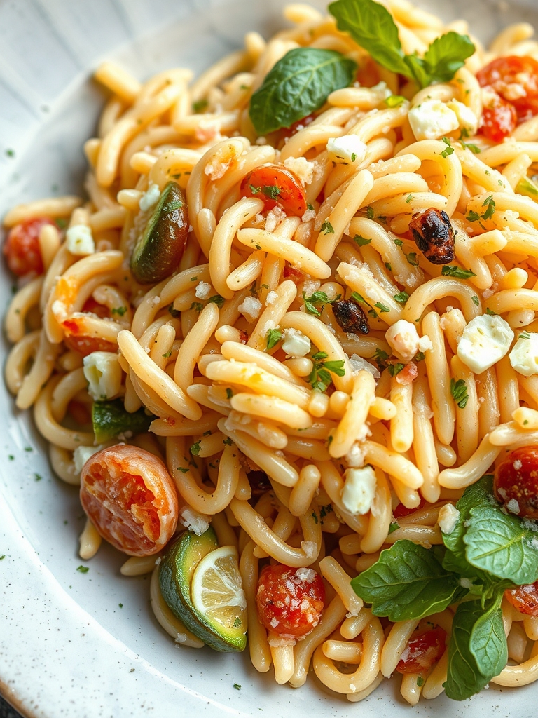 Flavorful Spring Orzo Pasta Salad