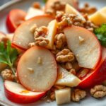 Fresh Walnut Apple Salad