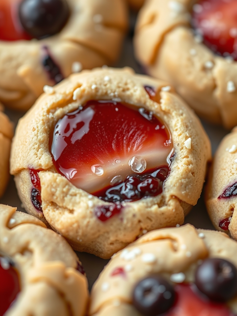 Fruit Filled Thumbprint Cookies ingredients