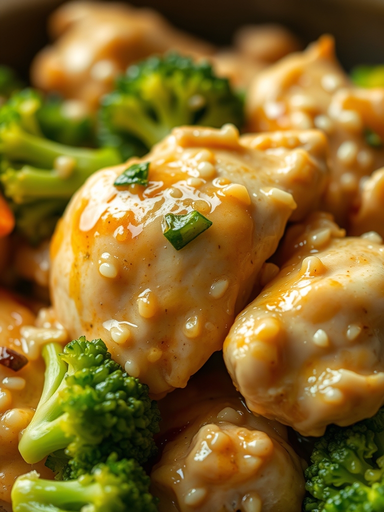 Garlic Butter Chicken and Broccoli Ingredients